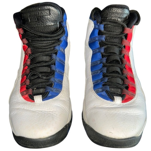 Jordan 10 Retro Russell Westbrook Class of 2006 White Red Blue 310805-160 Mens 8